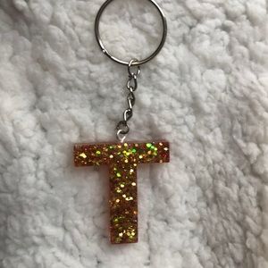 Letter T keychain!!!